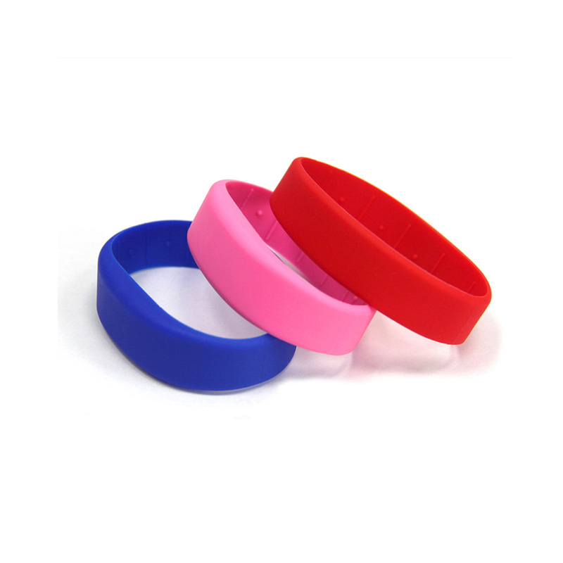 RFID游樂場硅膠腕帶定制廠家NFC智能硅膠手環工廠3